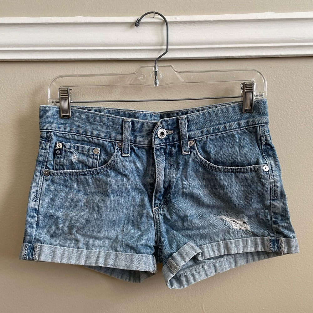 AG The Pixie Rollup Denim Short